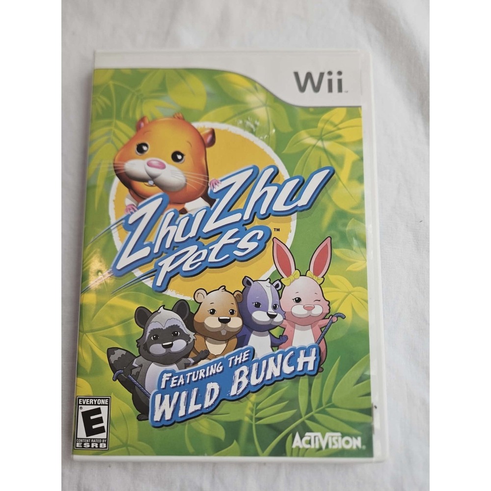 Activision Zhu Zhu Pets: Featuring the Wild Bunch Nintendo Wii Action Multiplay… - Picture 1 of 3